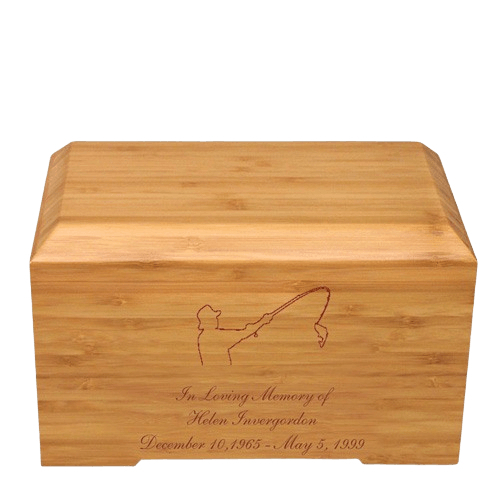 Fisherman Bamboo Essence Cremation Urn