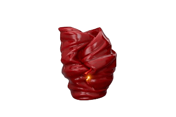 Toga Light Red Cremation Urn