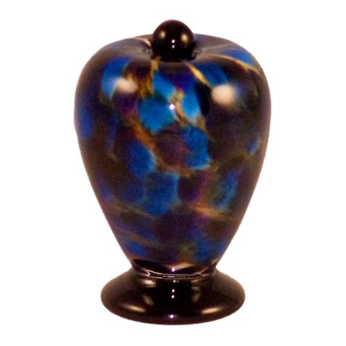 Panther Glass Pet Keepsake Urn