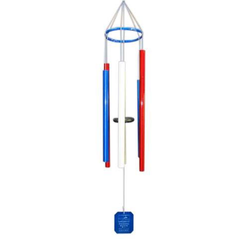 Patriotic Wind Chime Pet Keepsake Urn