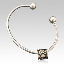 Paws Cremation Bangle