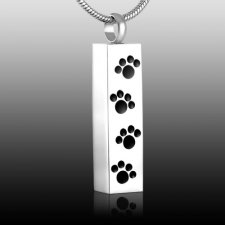 Paws On My Heart Cremation Pendant
