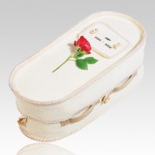 Peace Small Biodegradable Pet Casket