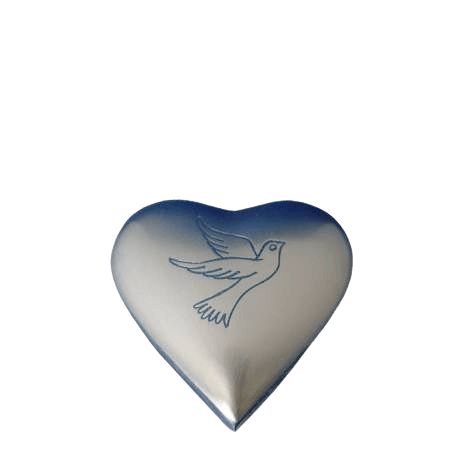 Peace Spirit Heart Keepsake Urn