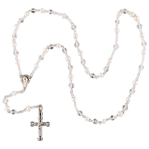 Pearl Cremation Rosary