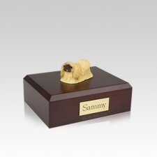 Pekingese Standing Small Dog Urn