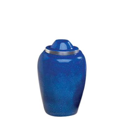 Pet Cobalt Medium Cremation Urn