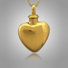 Pet Heart Cremation Pendant II