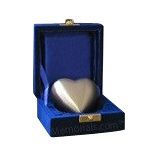 Pewter Heart Keepsake Cremation Urn