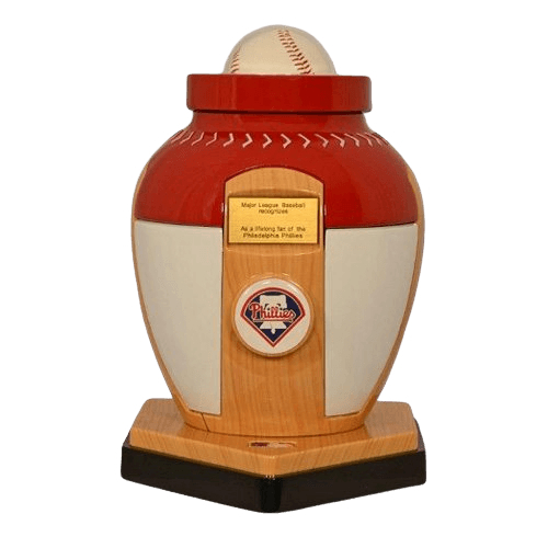 Philadelphia Phillies Baseball Cremation Urn