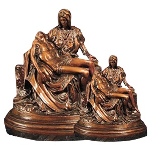 Pieta Bronze Cremation Urns