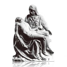 Pieta Medium Marble Statue