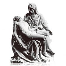 Pieta X Large Marble Statue