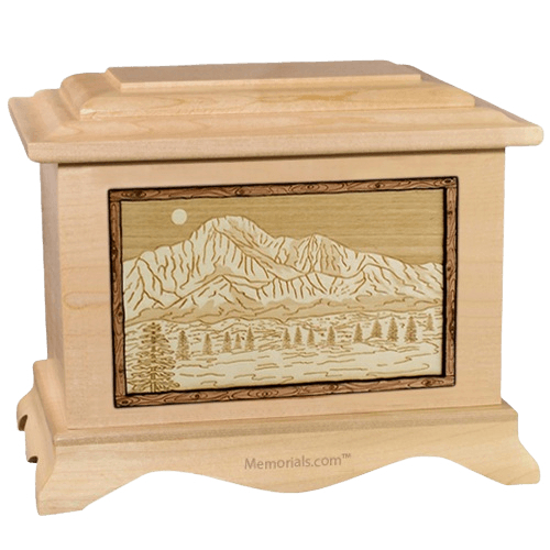 Pikes Peak Maple Cremation Urn