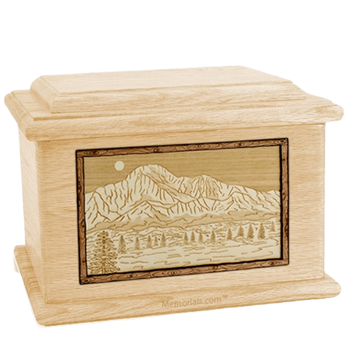 Pikes Peak Maple Memory Chest Cremation Urn