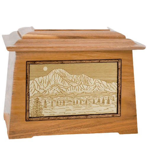 Pikes Peak Oak Aristocrat Cremation Urn