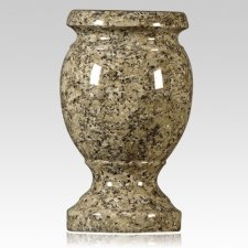 Pine Green Granite Vase