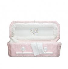 Pink Carousel Child Caskets