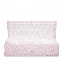 Pink Elegance Small Child Casket II