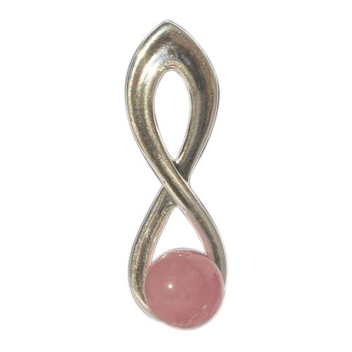 Pink Eternity Cremation Ash Pendant