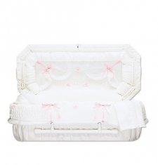 Pink Melody Premie Child Casket