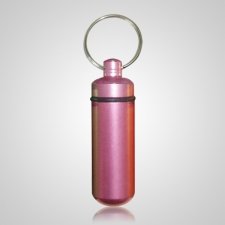 Pink Pet Keepsake Keychain