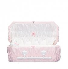 Pink Reverie Premie Child Casket