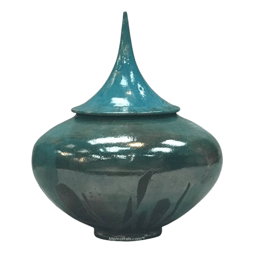 Pinnacle Raku Cremation Urn