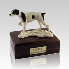 Pointer Large Dog Urn