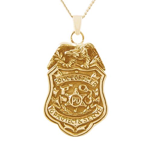 Police Department Keepsake Pendant II