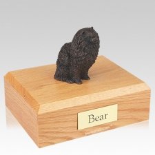 Pomeranian Bronze X Large Dog Urn