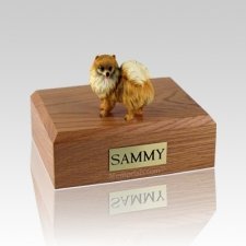 Pomeranian Large Dog Urn