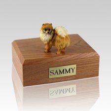 Pomeranian X Large Dog Urn