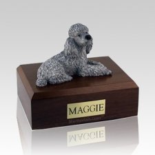 Poodle Gray Dog Urns