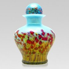 Poppy Glass Cremation Urns