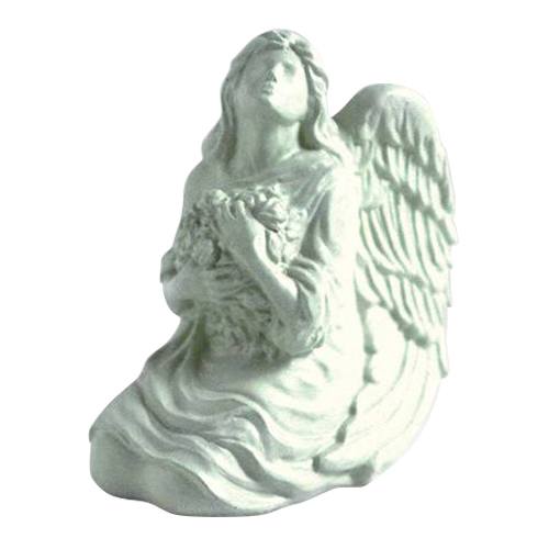 Porcelain Angel Pet Urn