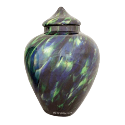 Poseidon Glass Cremation Urn