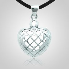 Prairie Heart Cremation Pendant