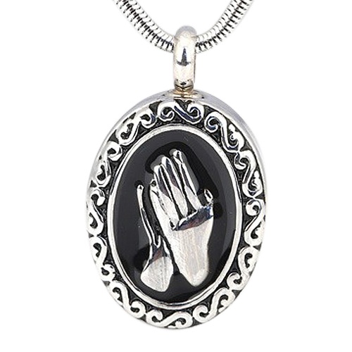 Prayer Hands Cremation Jewelry