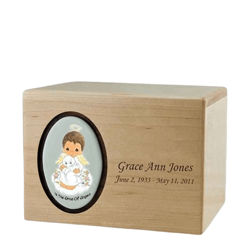 Precious Moments African American Boy Urns