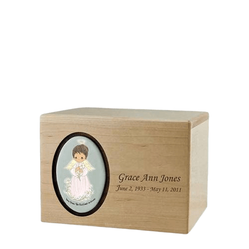 Precious Moments African American Girl Small Urn II