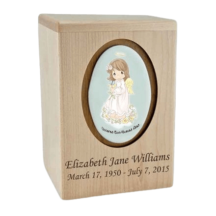 Precious Moments Hispanic Girl Child Urns