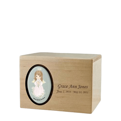 Precious Moments Hispanic Girl Small Urn II