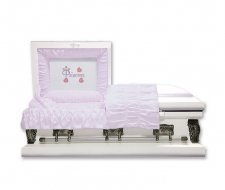 Princess Mini Child Casket