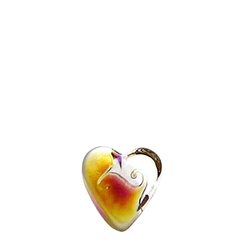 Prism Glass Heart Keepsake