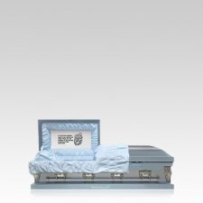 Psalm Blue Small Child Casket