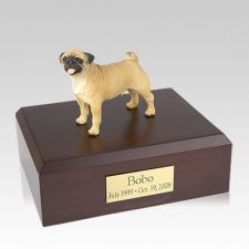 Pug Standing Large  Dog Urn