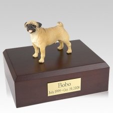 Pug Standing Dog Urns