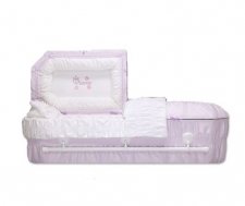 Purple Princess Mini Child Casket