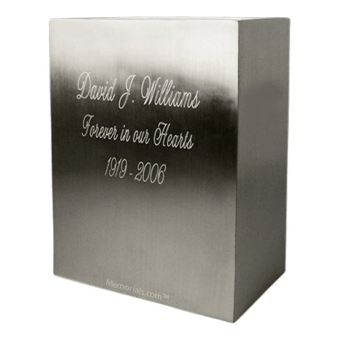 Quadrilateral Cremation Urn